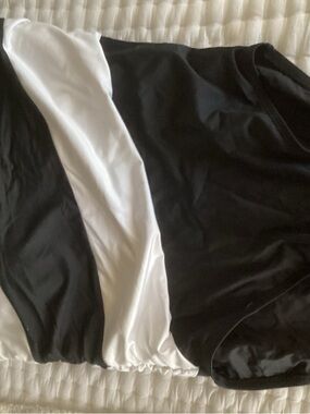 La Blanca Black and White One-Piece Swimsuit